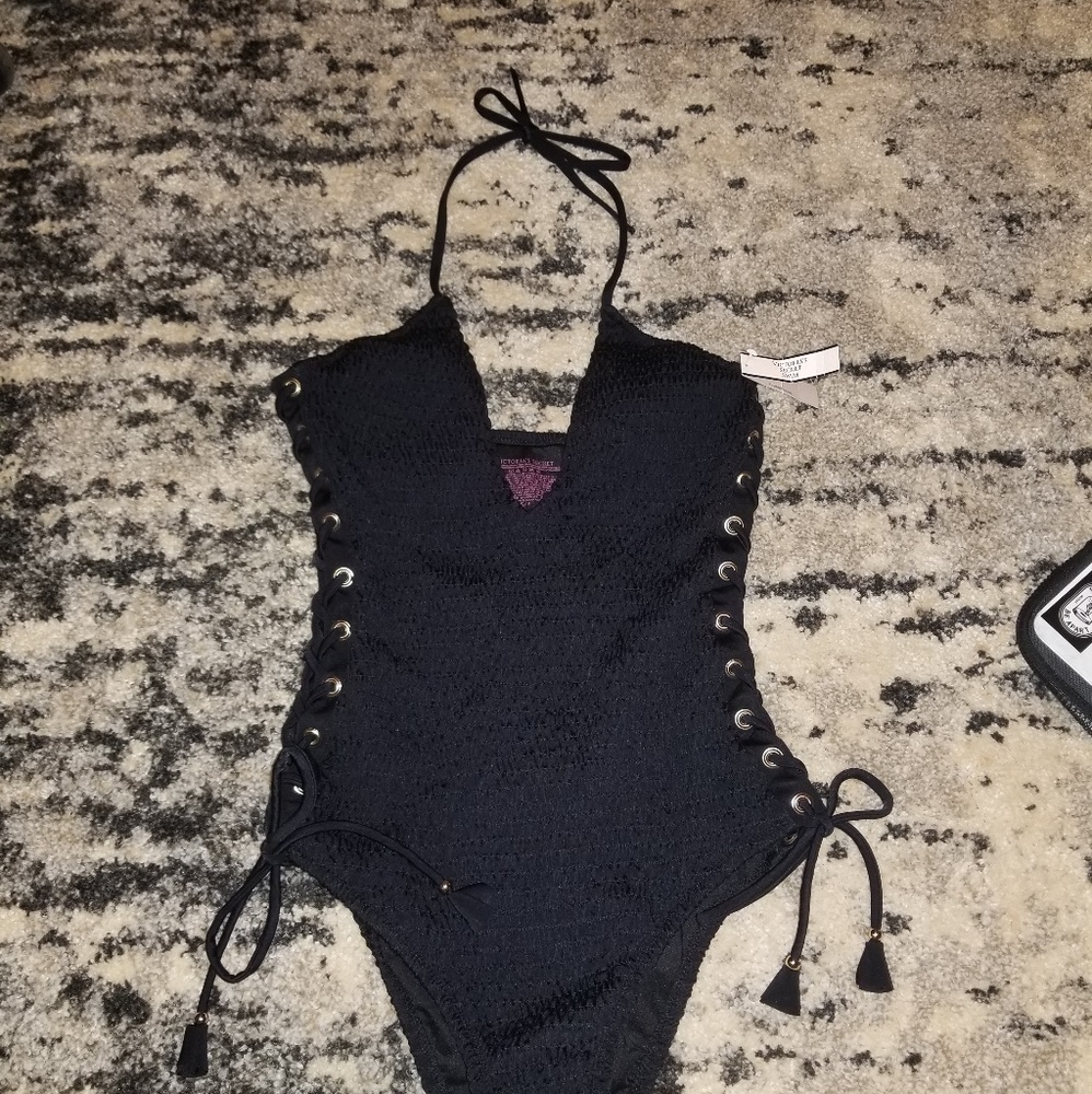 NWT Lace up Victoria's Secret swimsuit Small